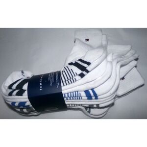 MENS TOMMY HILFIGER CUSHION SPORT SOCKS~6 PAIRS~NWT